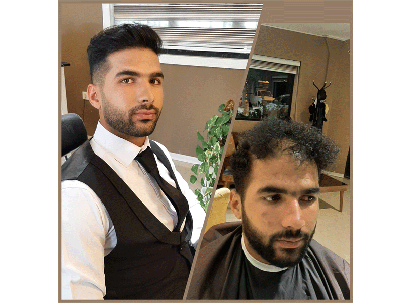 آرایشگاه مردانه گلچین در مشهد