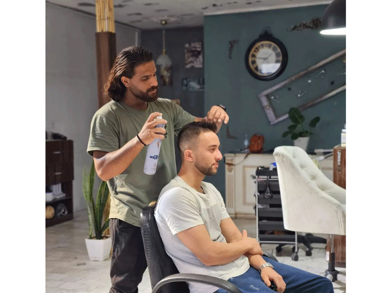 آرایشگاه مردانه در محدوده امامت مشهد