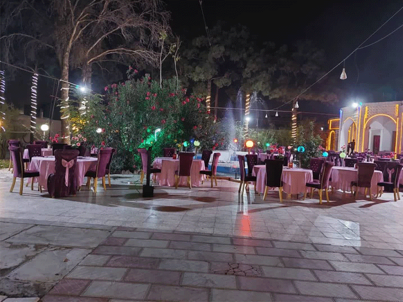باغ تالار فرشتگان در کرمان