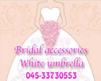مزون لباس عروس چتر سفید در اردبیل