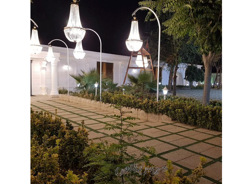 باغ عمارت ماهرو در تهران